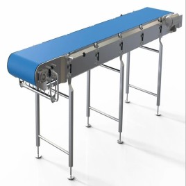 Rubber Flat Belt Conveyor, Load Capacity: 200 kg