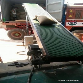 Rubber Flexible Conveyors Loading Conveyor Systems, For Industrial Application