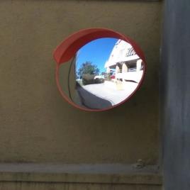 S3PL Polycarbonate Poly Carbonate Convex Mirror, Size (cm): 32 Inch, for Road Safety