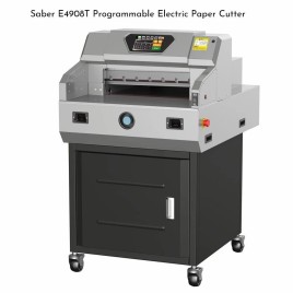 Saber E4908T Programmable Electric Paper Cutter