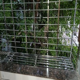 Safety Features Stainless Steel Window Grills