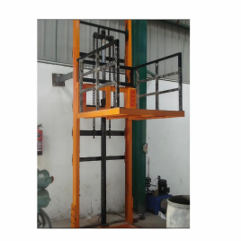 Saideep Electro Hydraulic Goods Lift, Capacity: 1-2 ton, Maximum Speed: 1mini / 5 Mtr