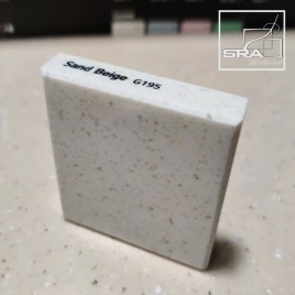 Sand Beige G195 LX Himacs, Thickness: 12 mm, Size: 144 X 30 X 0.5 Inches