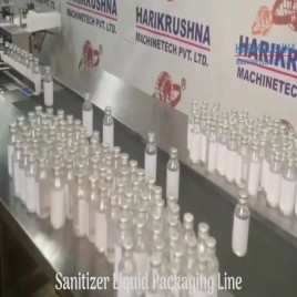 Sanitizer Liquid Packaging Lines