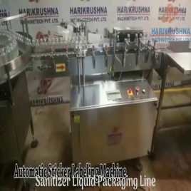 Sanitizer Liquid Packaging Lines