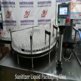 Sanitizer Liquid Packaging Lines