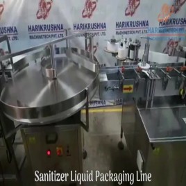Sanitizer Liquid Packaging Lines