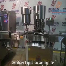 Sanitizer Liquid Packaging Lines