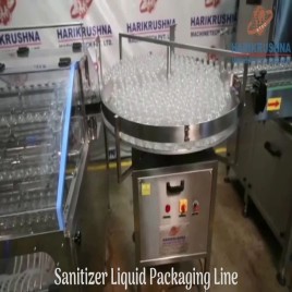 Sanitizer Liquid Packaging Lines