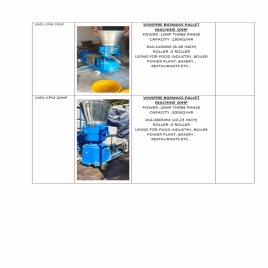 SAWDUST Biomass Pellet Making Machine, Automation Grade: Semi-Automatic