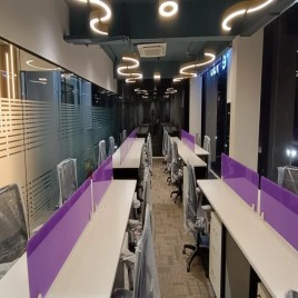 Seating Capacity: 2 Seater Office Workstation