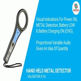 Security Metal Detector, Range: 2 meter