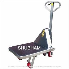 SEE-66 SS Platform Pallet Truck, Capacity: 2.5 Tons