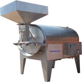 Seed Roaster Machine, 2.5 kW, Capacity: 1000 Kg / Hour