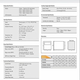 Selec TC513AX PID On Off Temperature Controller, Digital
