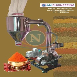 Semi Automatic 15 HP Masala Making Machine, Blower Pulverizer