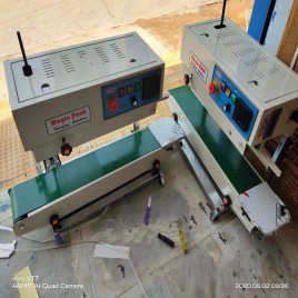 Semi-Automatic 16 inch Continues Band Sealing Machines