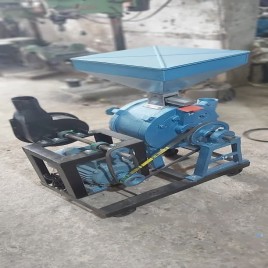 Semi-Automatic 3 HP Electric Flour Mill, 40 Kg/hr