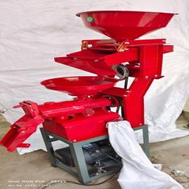 Semi-Automatic 4in1 Mini rice mill, 3 HP, Single Phase
