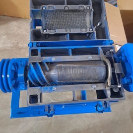 Semi Automatic 6w330 Rice mill, Single Phase