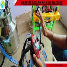 Semi Automatic Buffalo milking machine 650 lpm