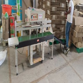 Semi-Automatic Continue Heavy- Duty Head Adjustable Sealing Machine, 500 pouch/hour