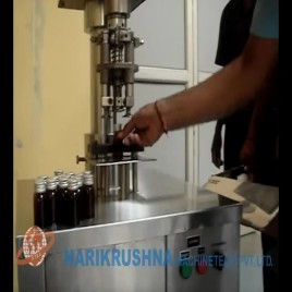 Semi Automatic Crown Capping Machine