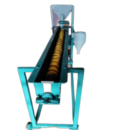 Semi-Automatic Dal Screw Polisher, 1HP, Three Phase