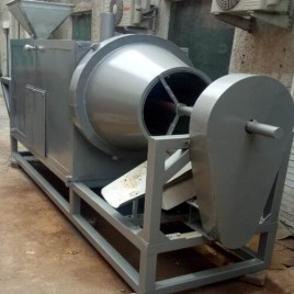 Semi-Automatic Diesel Makhana Roasting Machines, Model Name/Number: 11111, Capacity: 250