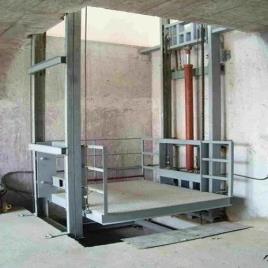 Semi-Automatic Double Mast Stacker Lift
