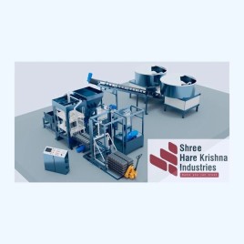 Semi Automatic Fly Ash Brick Making Machine, 1000 Bricks per Hour, 1000 Per Hour