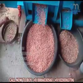 Semi Automatic Groundnut Decorticator Machine, Three Phase