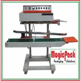 Semi-Automatic Heavy Duty Continuous Band Sealer(MAGICPACK), 3 Kg, Vertical