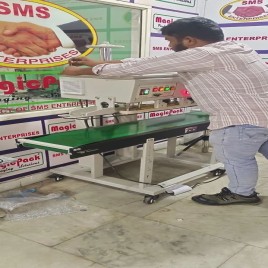 Semi-Automatic Heavy Duty Sealing Machine, 500 pouch/hour