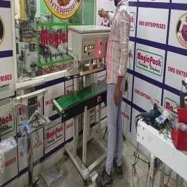 Semi-Automatic Heavy Duty Sealing Machine, 500 pouch/hour