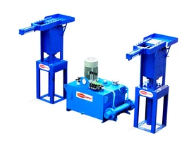 Semi-Automatic Interlocking Brick Making Machine