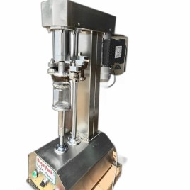 Semi Automatic Jar Capping And Sealing Machine / Tin Can Sealer, Capacity: 2000 Pouch Per Hour