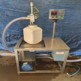Semi automatic load cell based Edible Oil filling machine