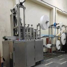 Semi Automatic Medium Sanitary Pad Making Machine