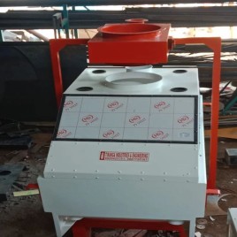 Semi-Automatic MS Mild Steel Vibro Destoner, Single Phase