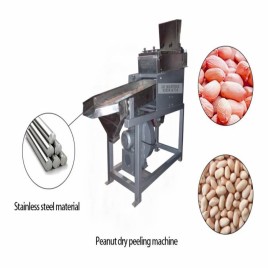 Semi Automatic Painted Groundnut Skin Removing Machine, Capacity: 400 Kg/hr