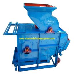 Semi-Automatic Painted Industrial Peanut Shelling Machine, Single Phase, 300 KG/H