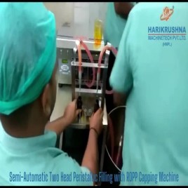 Semi Automatic Peristaltic Filling Machine - Table top