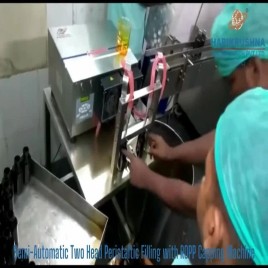 Semi Automatic Peristaltic Filling Machine - Table top