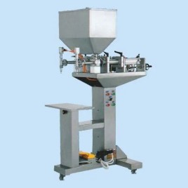 Semi Automatic Piston Filling Machine, Filling Range (ml): 100ml