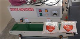 Semi-Automatic Plastic Band Sealer, For Industrial, Capacity: 500-1000 pouch per hour