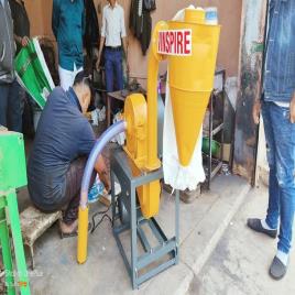 Semi Automatic Powder Coated Makka Bharda Machine, Single Phase