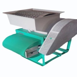 Semi Automatic Powder Coated Peanut Red Skin Removing Machine, Single Phase, Capacity: 250 Kg/hr