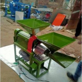 Semi Automatic Rice Mill Machinery