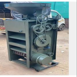 Semi Automatic Rice Rubber Sheller Cum Polisher, Three Phase
